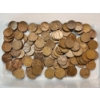 Image 1 : Lot of Assorted Years U.S. Lincoln Pennies - Mainly Wheat Pennies - Face Value ~ $1.11