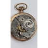 Image 6 : Gold Filled Standard Watch Co. U.S.A. Size 16s 7j Open Face Pocket Watch - Working - Weight: 73.6g