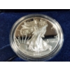 Image 3 : 1999-P 1 Oz Silver American Eagle Proof Coin in Original Packaging 
