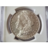 Image 2 : 1877 90% Silver Morgan Dollar Graded NGC MS 63