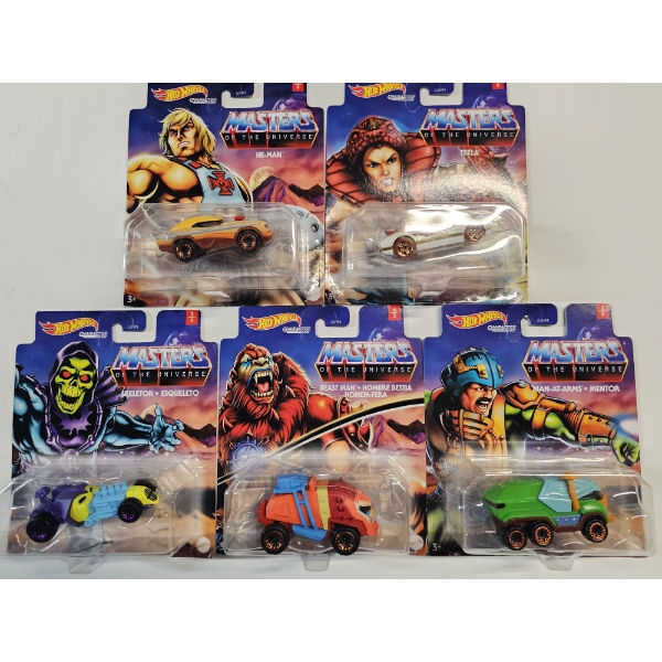 Hot Wheels (Lot of 5) - Masters of the Universe Edition