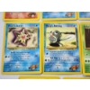 Image 4 : 11 Vintage Assorted Pokemon Gym Leaders Trading Cards 