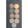 Image 1 : (9) Assorted Years Indian Head Cents - Face Value: $0.09