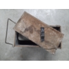 Image 7 : Rare! 1920's 11.5''x18'' Galvanized Vintage Picnic Cooler Box! 