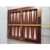 Image 6 : Vintage Large Wooden Backgammon Board 24" & Pieces