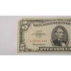 Image 2 : United States Series 1963 $5 Red Seal Bank Note With Granahan And Dillon Signatures - Face Value: $5