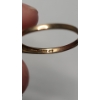 Image 7 : Women's 10K Gold Heart-Shaped 3- Prong Open Setting Ring With Diamonds - Size 7.5 - Weight: 1.1g