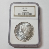 Image 1 : NGC MS64 United States 1881-S 90% Silver Morgan Dollar
