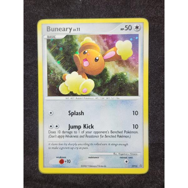 Buneary LV.11 DP06 Black Star Promo Holo Vintage 2007 Pokemon Trading Card