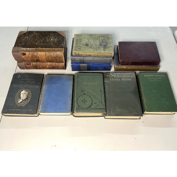 Lot of 12 Hardback Books about Presidents and History