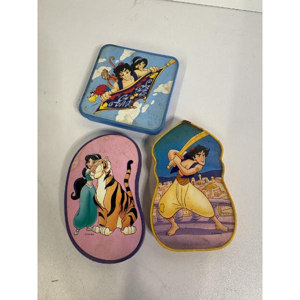 Burger King Aladdin Toy Plastic Containers - Burger King Kids Club - Disney 