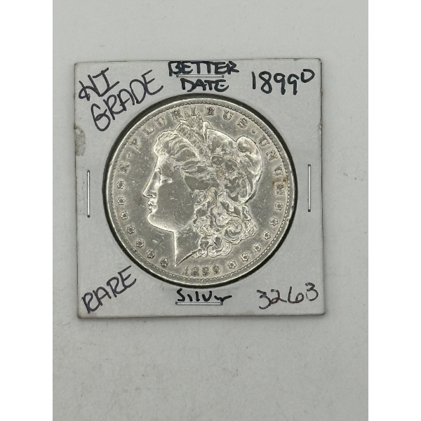 1899-O Morgan Silver Dollar