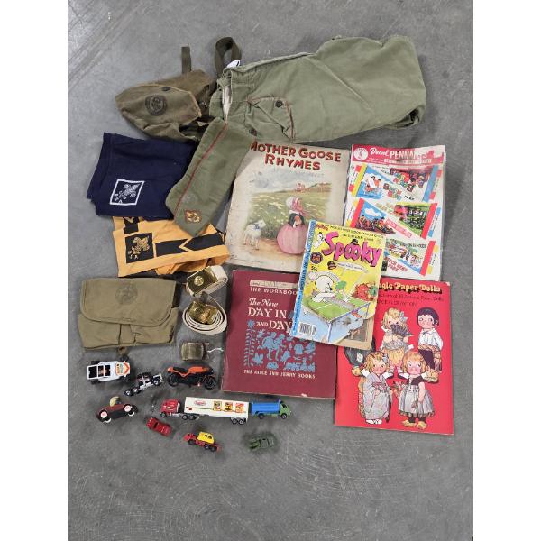 Vintage Boy Scout Collectable Items, Books & Toys -No Shipping