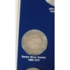 Image 11 : Beautiful United States Silver Collection Display Including Barber Silver Quarter & Dime