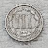 Image 2 : 1881 Liberty Head Three Cent Nickel FV: $.03