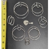 Image 4 : Sterling Silver Group Including A Beautiful Heart & Key Pendant Set Total Weight 39.2 Grams