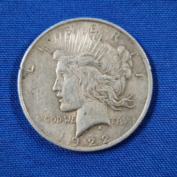 1922 United States 90% Silver Peace Dollar