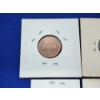 Image 7 : (4) U.S. Cents: Lincoln Memorial and Wheat Cents - See Description! 