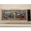 Image 1 : 2003 United States Jefferson IOWA $2.00 Bill In Hard Case Holder - Mint Condition - RARE