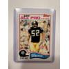 Image 1 : 1982 Topps Mike Webster Pittsburgh Steelers Football Card In Holder - Mint Condition