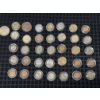 Image 1 : 	Unique Coin Collection Of Various Sizes And Face Values, 36 Coins - Mint Condition