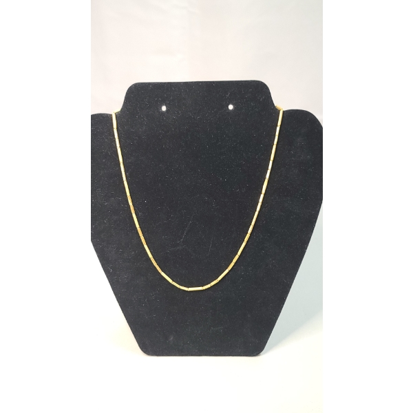 22K Gold Necklace From Thailand - Weight: 7.6g