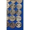 Image 9 : Tube Of (20) 1 ADVP Ounce .999 Fine Copper Rounds With Assorted Motifs