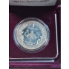 Image 3 : U.S. SILVER COINS - 1988 U.S.OLYMPIC PROOF SILVER DOLLAR IN VELVET CASE - .8594 Tr Oz SILVER