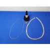 Lot of Sterling Silver Jewlery: (2) Necklaces, (2) Rings, & Butterfly Pendant TW: 27g
Necklaces 15in
