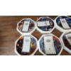 Image 2 : (12) "Star Wars Heroes & Villains Collectors Plates From Hamilton Plate Collection All With COAs