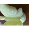 Image 2 : PICKUP IN CANTON - Fantastic Vintage Custard Uranium Glass 5'' Butterfly  