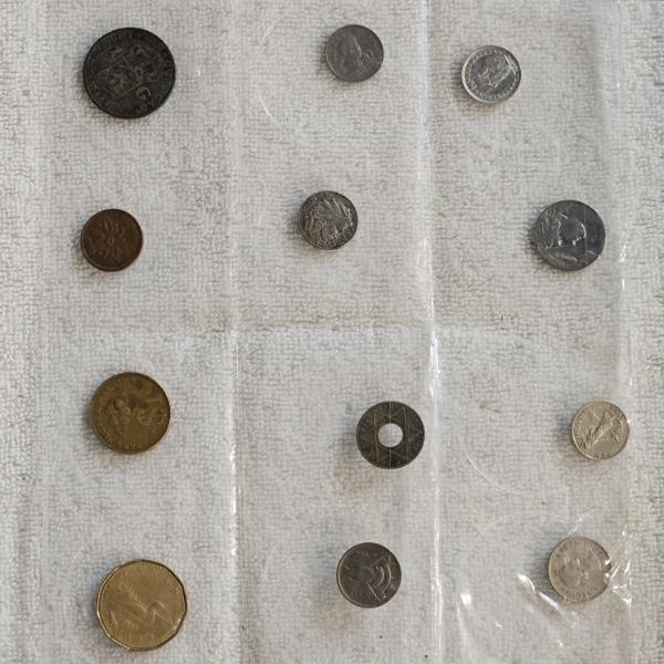 Collection of Assorted International Coins