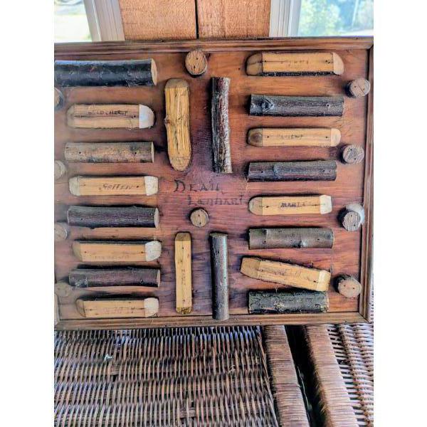 Unique Wood Sampler Wall Decor
