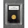 Image 1 : 1913 United States $2.50 Gold Indian Coin Minted by Philadelphia Mint in Slab ~ AGW: 0.121 Oz