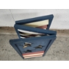 Image 5 : Wooden Farmhouse-Style American Flag Tri-Fold Shutter Decor 