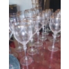 Image 3 : Set Of 6 Tall Stemmed 9" & 10 Tall 8" Wine Glasses - All In Perfect Condition - See Pictures