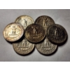 Image 3 : Seven Assorted 90% Silver United States Washington Quarters ~ $1.75 in Face Value!