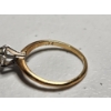 Image 4 : Gorgeous 14K Gold Solitaire Diamond Ring - Size 5 - TW: 1.7g