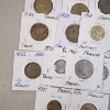 Image 8 : Large Lot of over 50 Assorted World Coins: France, Finland, Greece