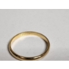 Image 3 : 14K Gold Band Ring Size 7 - TW: 1.4g