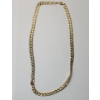 Image 1 : Brilliant 10K Gold Diamond-Cut Curb 20" Chain Necklace - 50.0g