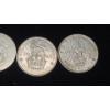 Image 6 : 1910, 1920, 1940, 1945 British One Shilling 0.5000 Silver Coins