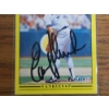 Image 2 : 1991 Fleer Eric Plunk Autographed Baseball Card #676 - Mint Condition