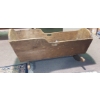 Image 2 : Primitive - Colonial Hand Made Wooden Child Rocking Bed - See Pics