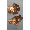 Image 3 : (2) Rolls Of Old Canadian 1 Cent Coins - AU Condition- Face Value: $ 0.99