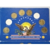 Image 4 : Lot of 4 Vintage Shell Presidential Collector Coin Sets Advertising Tokens - Some Partial