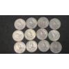 Image 2 : Assorted Years/Mint Marks United States 90% Silver Washington Quarters - Face Value: $3.00