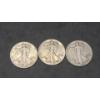 Image 1 : 1941 & 1942 90% Silver Walking Liberty Half Dollars - Face Value: $1.50