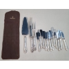Image 1 : (15) Sterling Silver Handled Queen's Lace Pattern Flatware Pieces By International Silver - 1.6 lbs