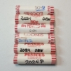 Image 1 : Six Rolls of Assorted 2024 United States Lincoln Cents - Face Value: $3.00